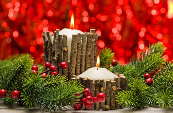 how to maintain your sobriety during the holiday season - holiday candle - victory addiction recovery center